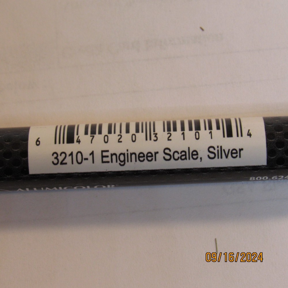 3210-1 3000 Series Engineer Pocket Scale, Silver