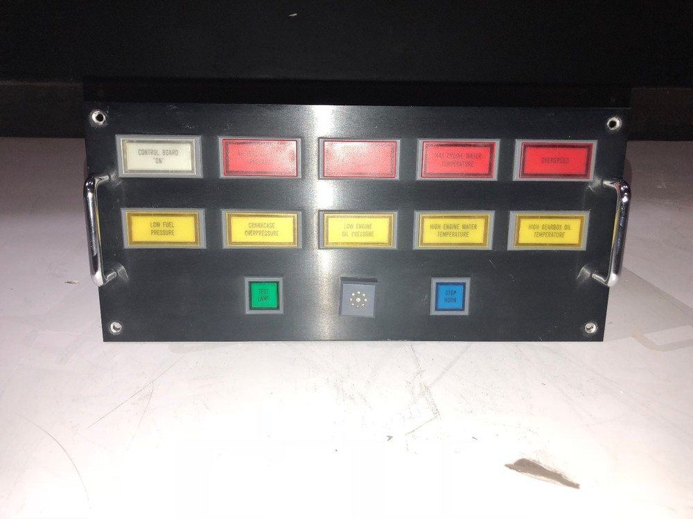 Deutz TBD 604B V12 / TBD 620 V12 Engine Instrument Control Panel