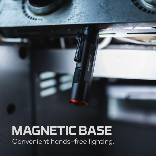 Mini Larry Pocket Flashlight 500 Lumen Waterproof Rechargeable Multitool