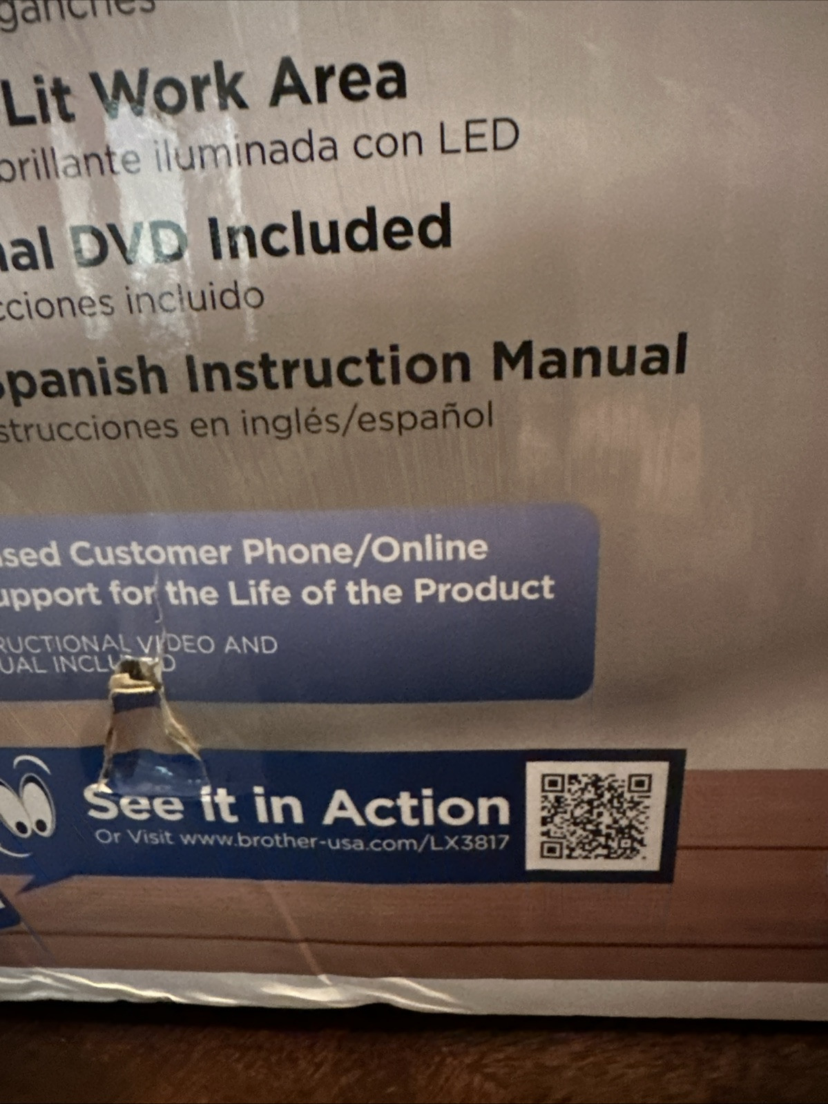 Brother LX3817 Lightweight 17-Stitch Full-Size Sewing Machine-Unopened ~ NIB