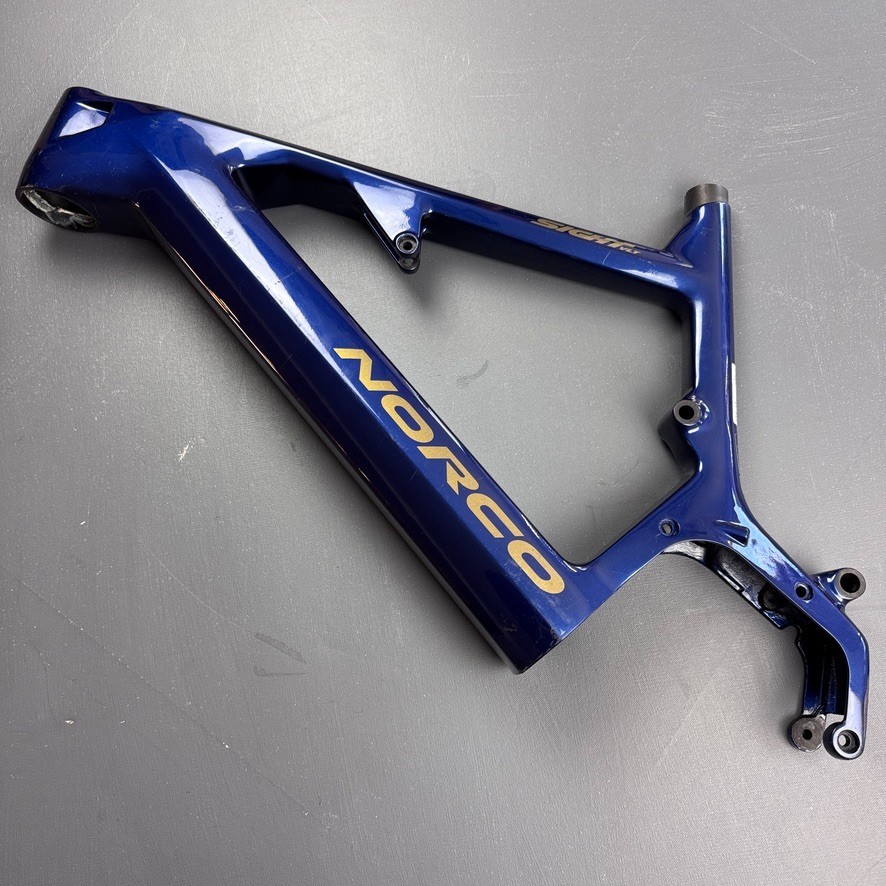 Norco Sight VLT Carbon Front Triangle Frame Medium 29" Class 1 eMTB Ready Blue