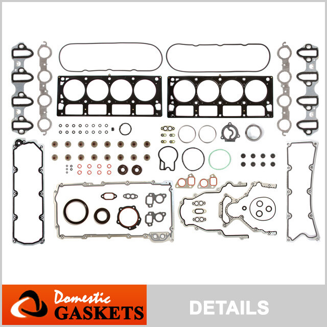 Fits 04-09 Chevrolet Silverado Tahoe GMC Sierra Yukon 6.0L OHV Full Gasket Set