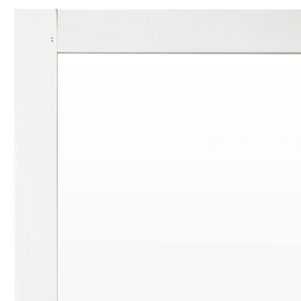 6 ft. Tall Clear Plastic Partition White 5 Panel