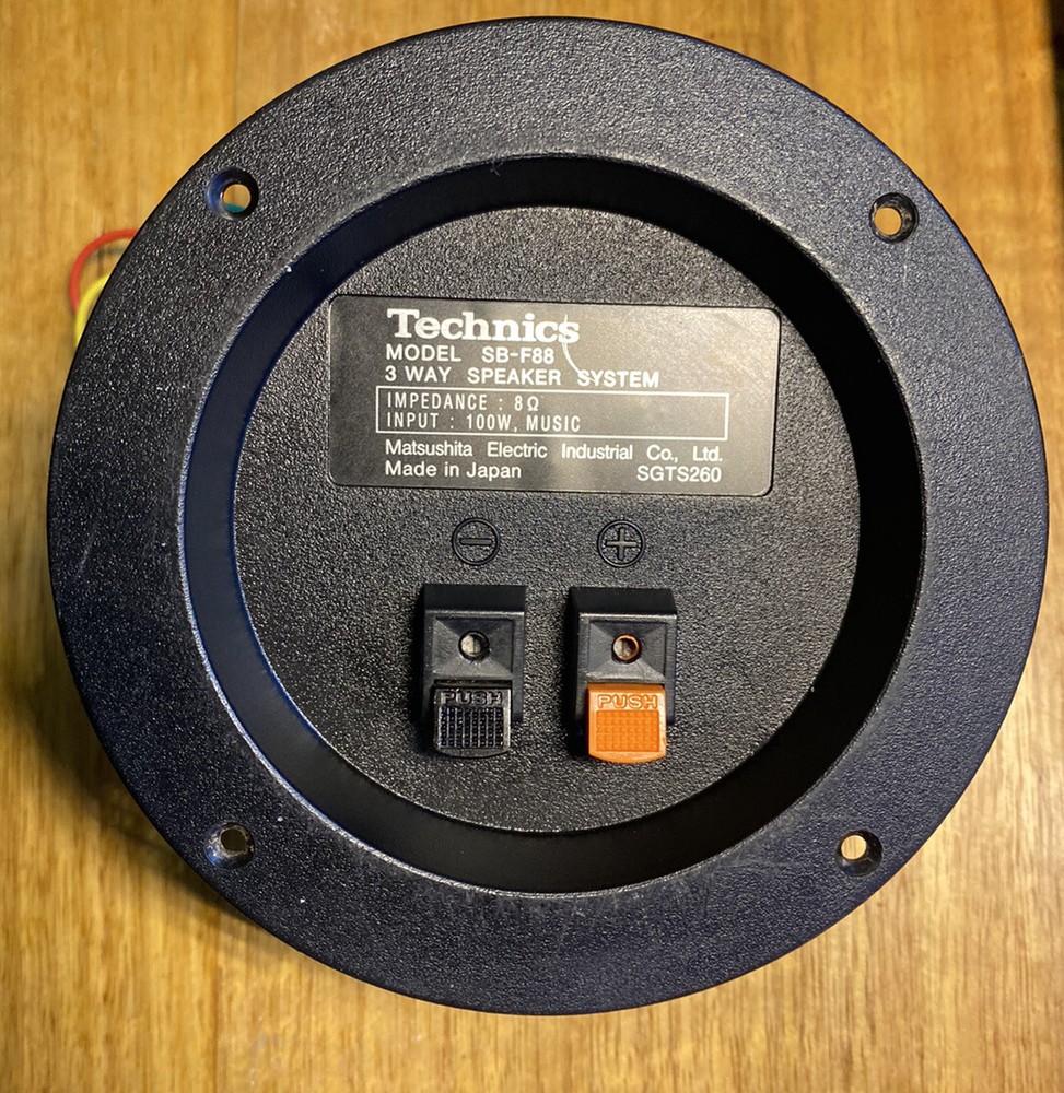 Technics SB-F88 3 Way crossover