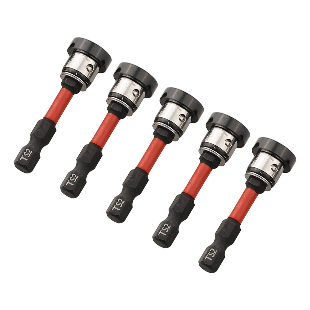 5Pcs Magnetic Plasterboard Positioning Screwdriver Bits Hand Electric Drill Bit