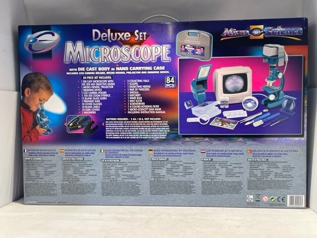 Micr-O-Science Microscope Deluxe Set