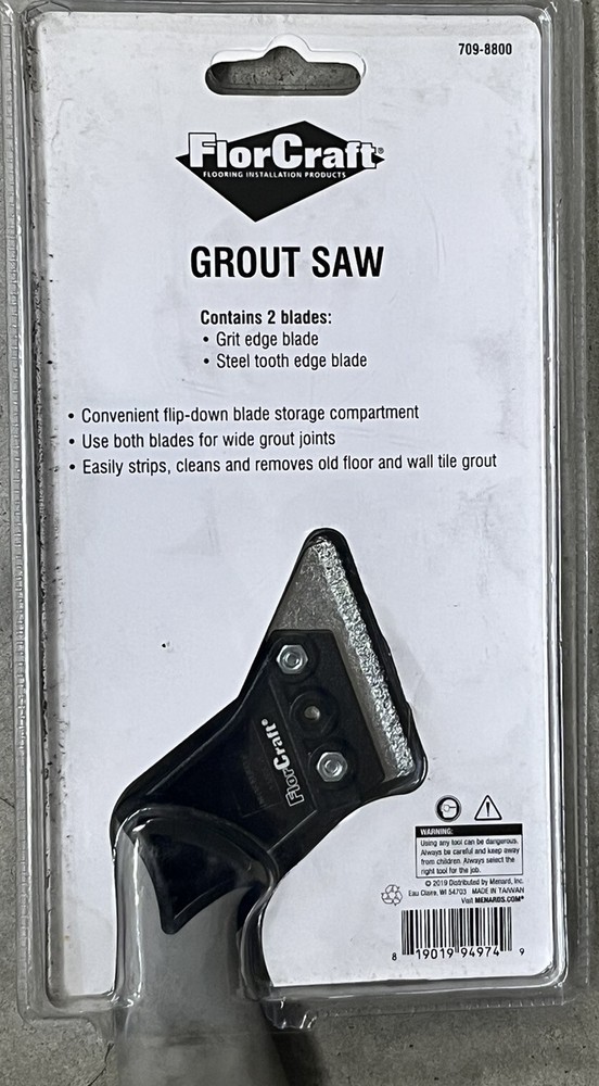 FlorCraft® Pro Grout Saw