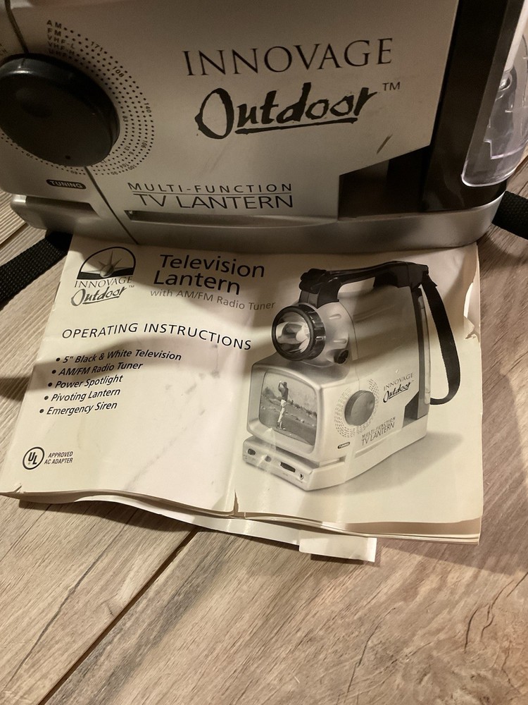 Innovage Multi-function TV Lantern tested working with ac adapter