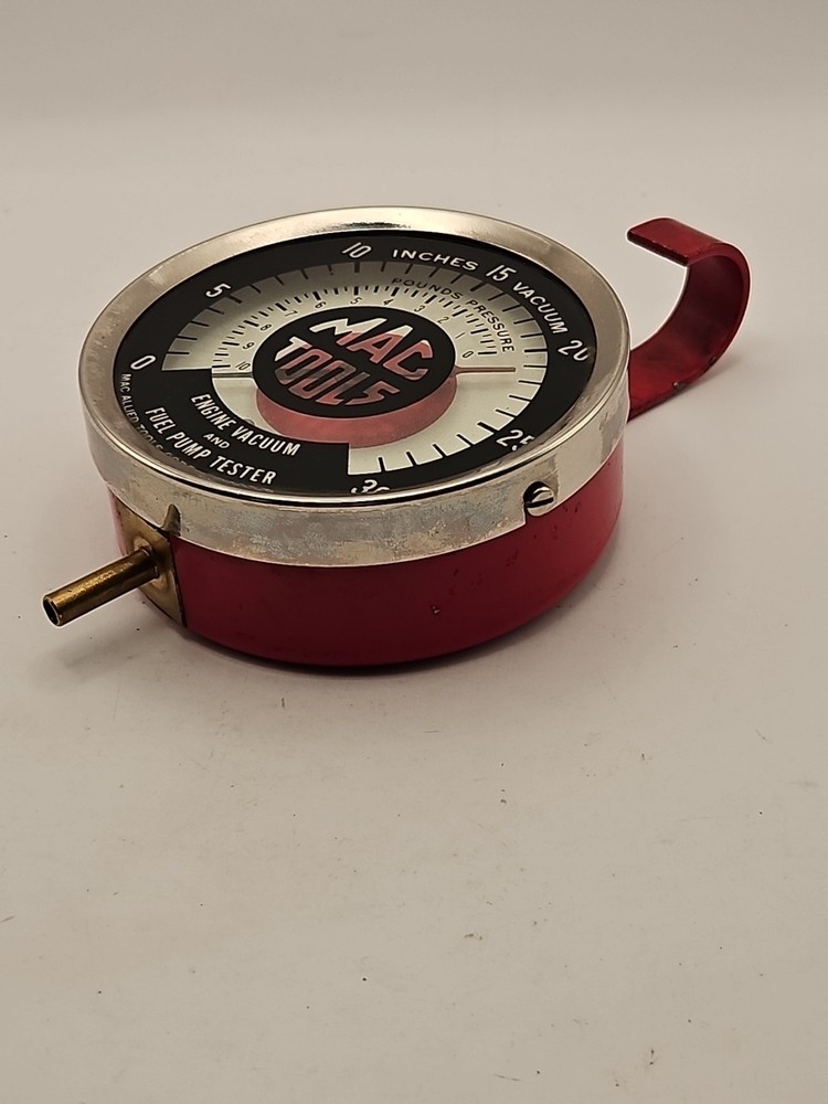 Vintage MAC TOOLS Engine Vacuum & Fuel Pump Tester