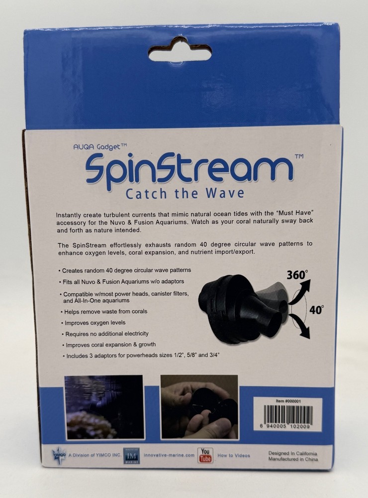 Innovative Marine - Spin Stream Universal Flow Nozzle
