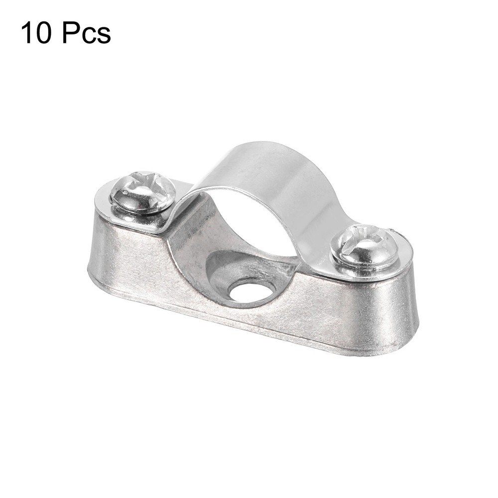 10Pcs Pipe Support Pipe Bracket Clamp Wall Mount Ceiling Mount for 16mm Pipe