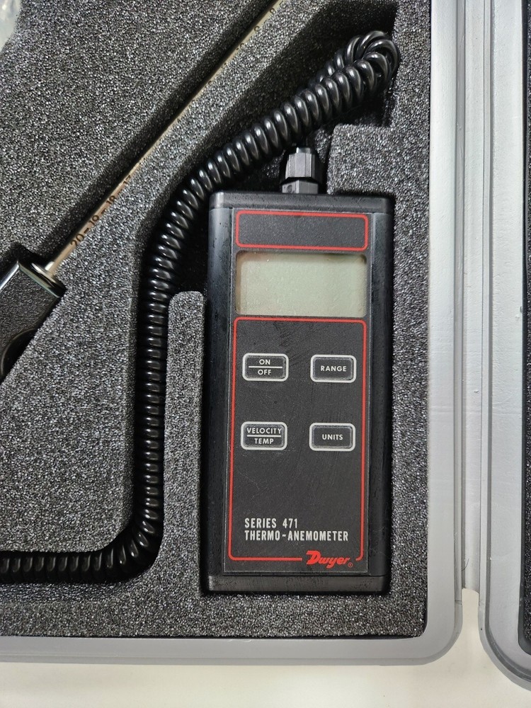 Dwyer 471-1 Digital Thermo-Anemometer