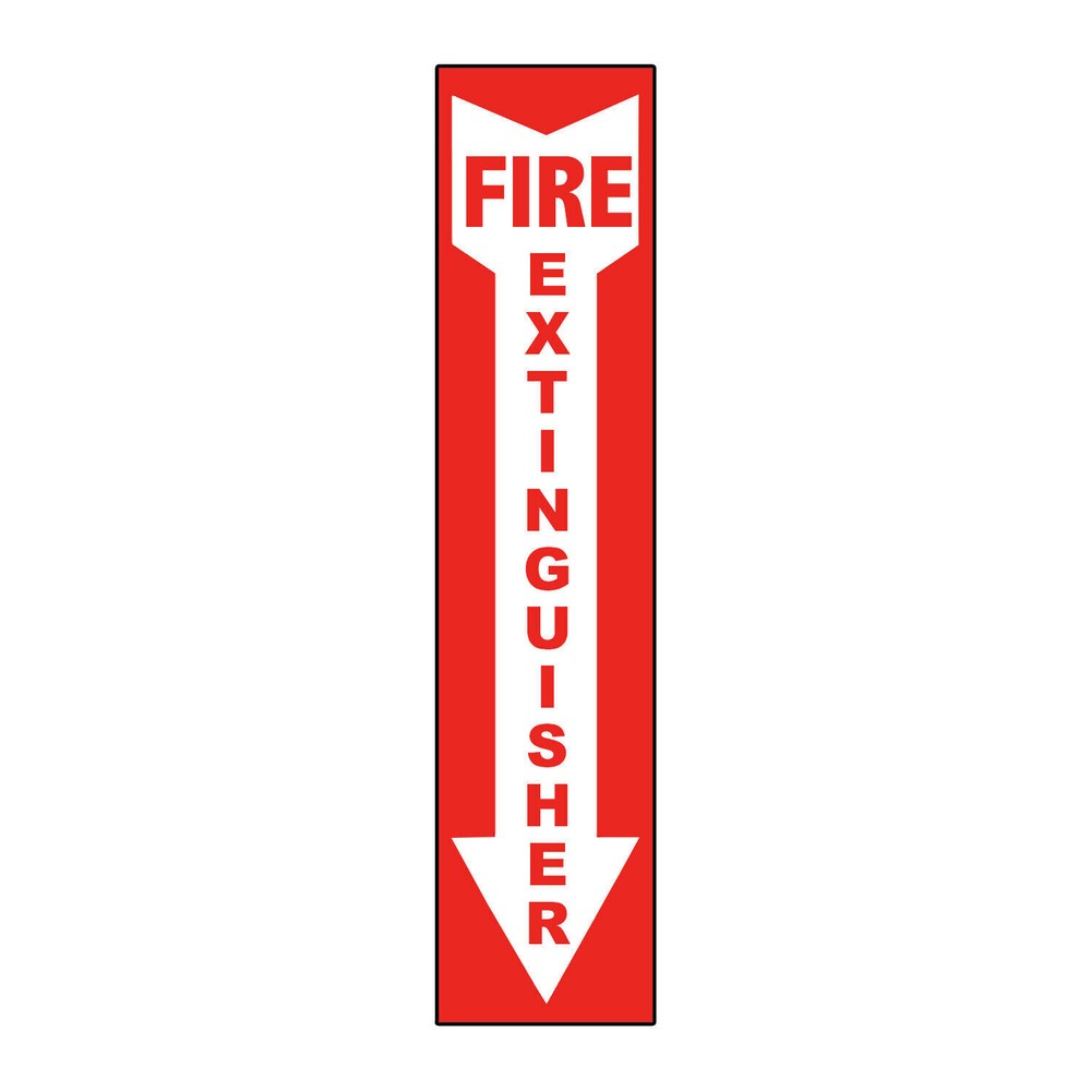 Compliant FIRE EXTINGUISHER Sticker Decal