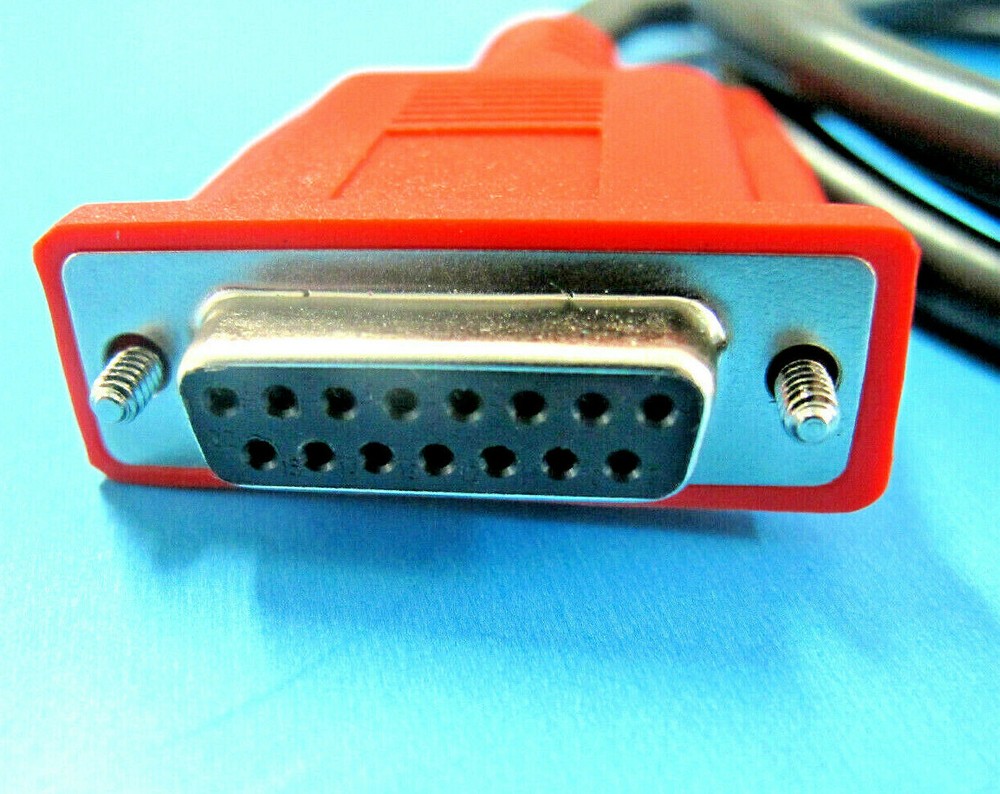 5FT OBD2 OBDII Data Cable Compatible with ANCEL V6 Diag Scanner Code Reader Tool