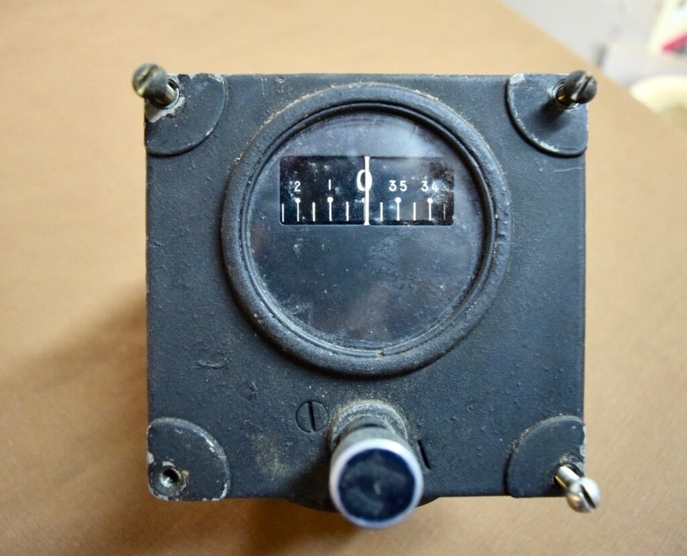 Vintage Sperry Directional Gyro Indicator-untested