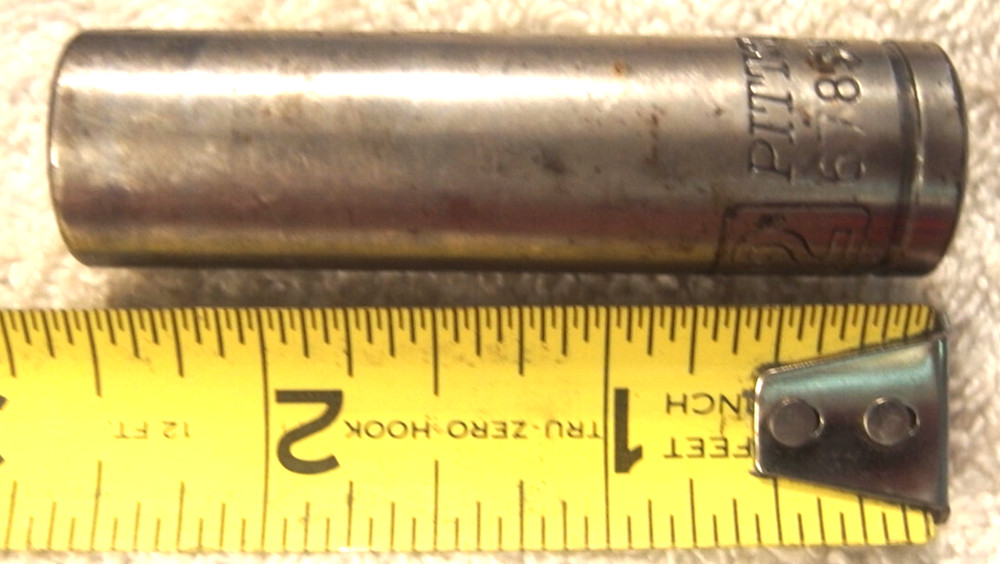 1/2" deep pittsburg pro socket 67851 socket VTG Cr-V tool
