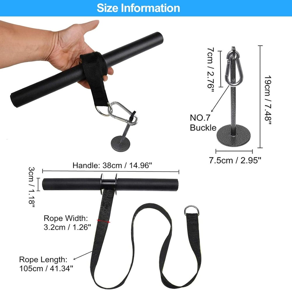 Forearm Wrist Roller Blaster Exerciser, & Black