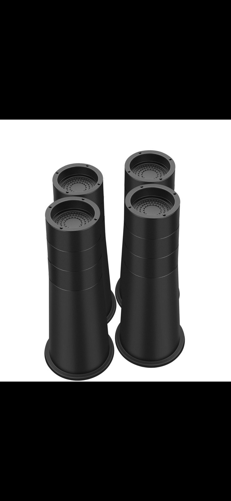 Bed Risers 14 Inch Heavy Duty, Elevation in Heights 8/9.8/11.6 or 13.4 New