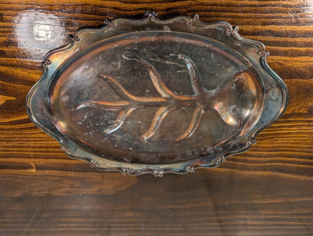 FB roggers silver tray set