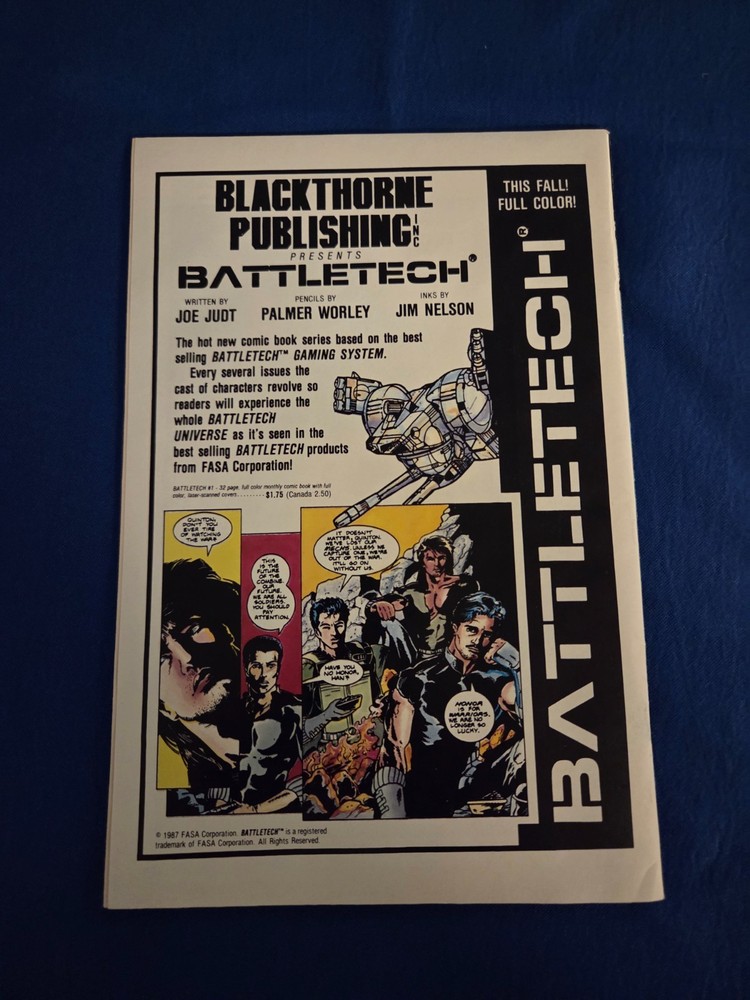 Battleforce Comic No. 1 - Battletech