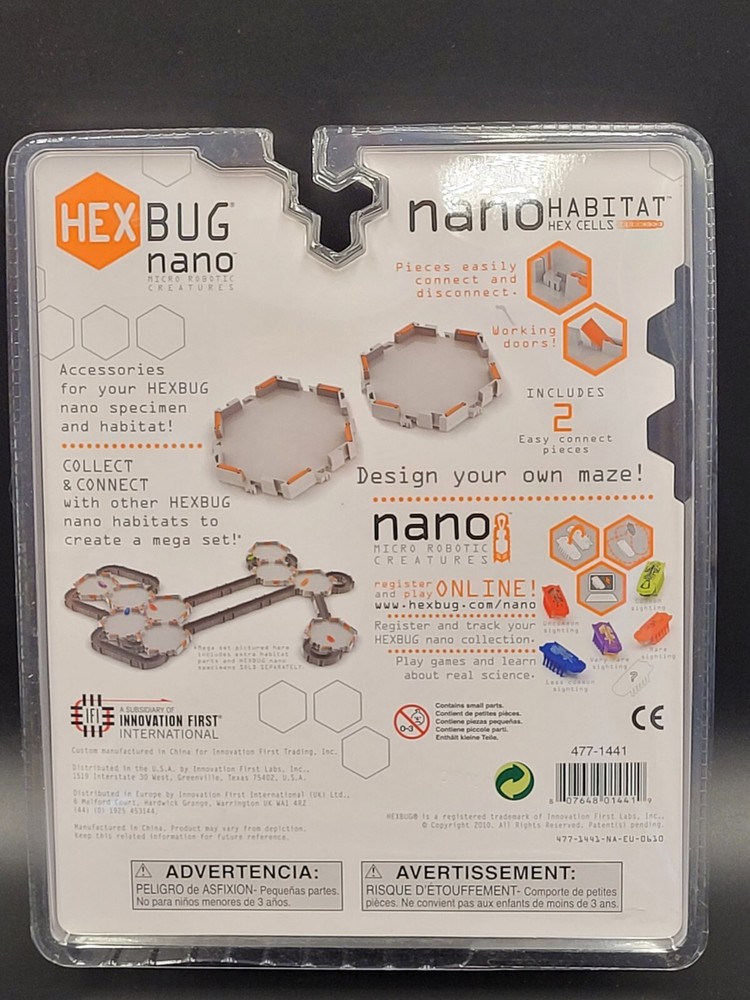 Hexbug Nano Habitat Cells 2 Pack First Generation