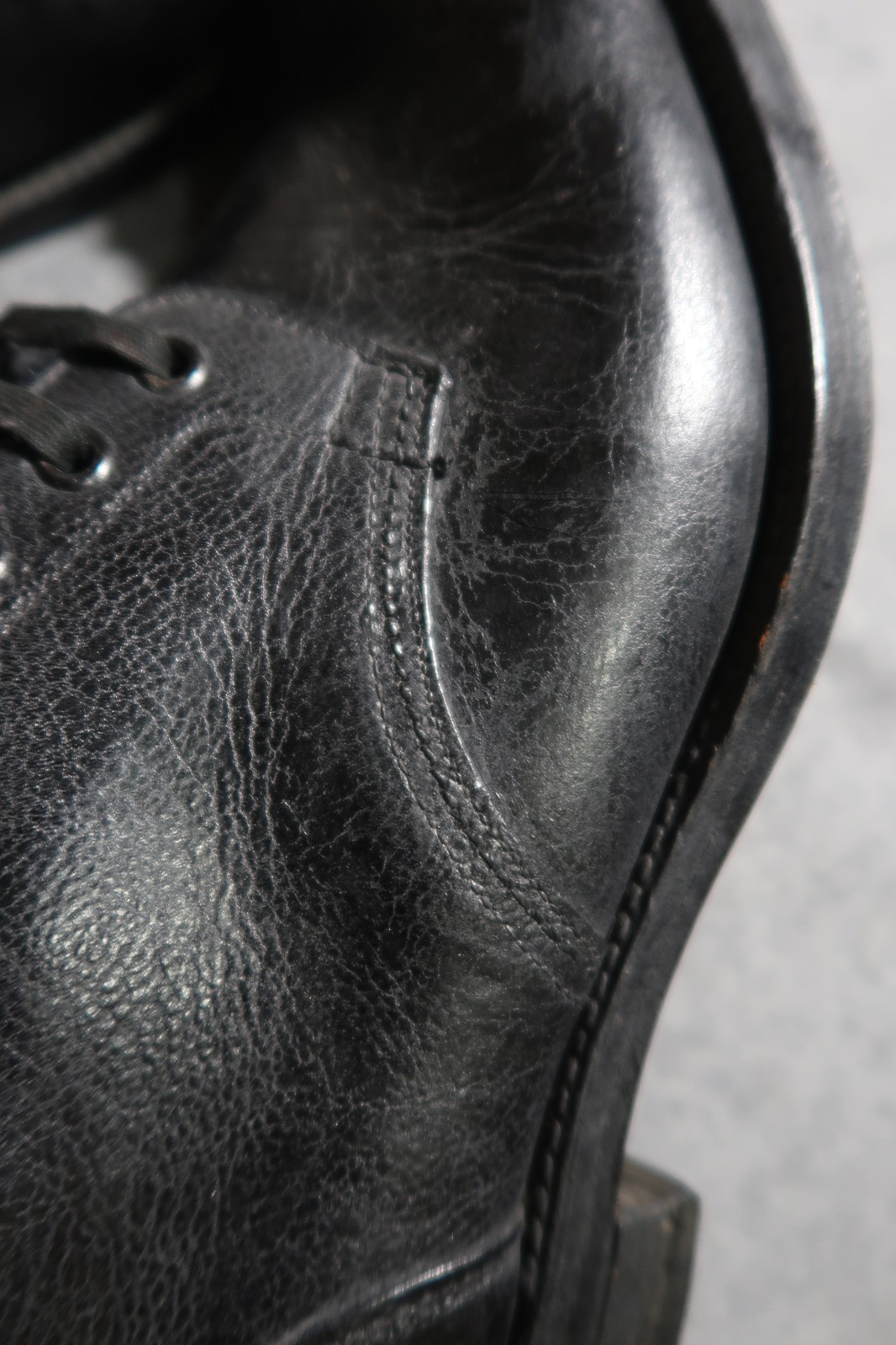 WW2 BRITISH ARMY AMMO BOOTS HOBNAILED LEATHER SOLES SIZE 9