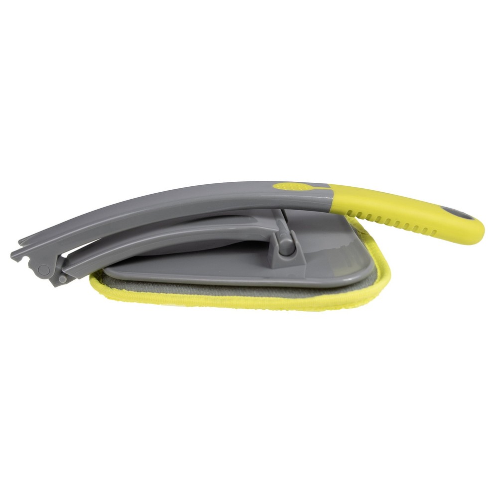 Reusable Microfiber Windshield Cleaner Tool Foldable Handle