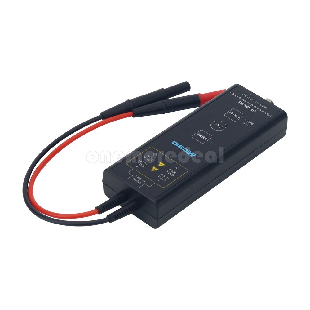 Micsig High-Voltage Differential Probe Dual Range Selection Oscilloscope Probe