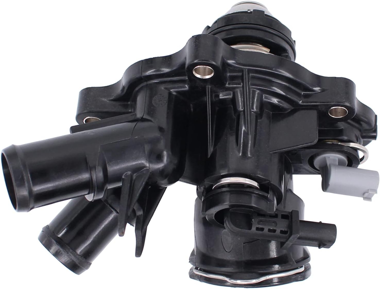 MOTOKU Engine Coolant Thermostat Assembly w/housing Gasket for Mercedes-Benz C25