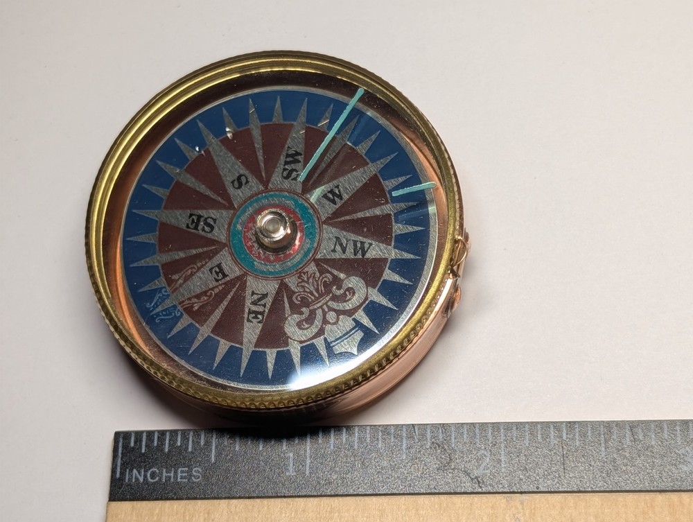 Vintage Longaberger Success Directly Ahead Compass