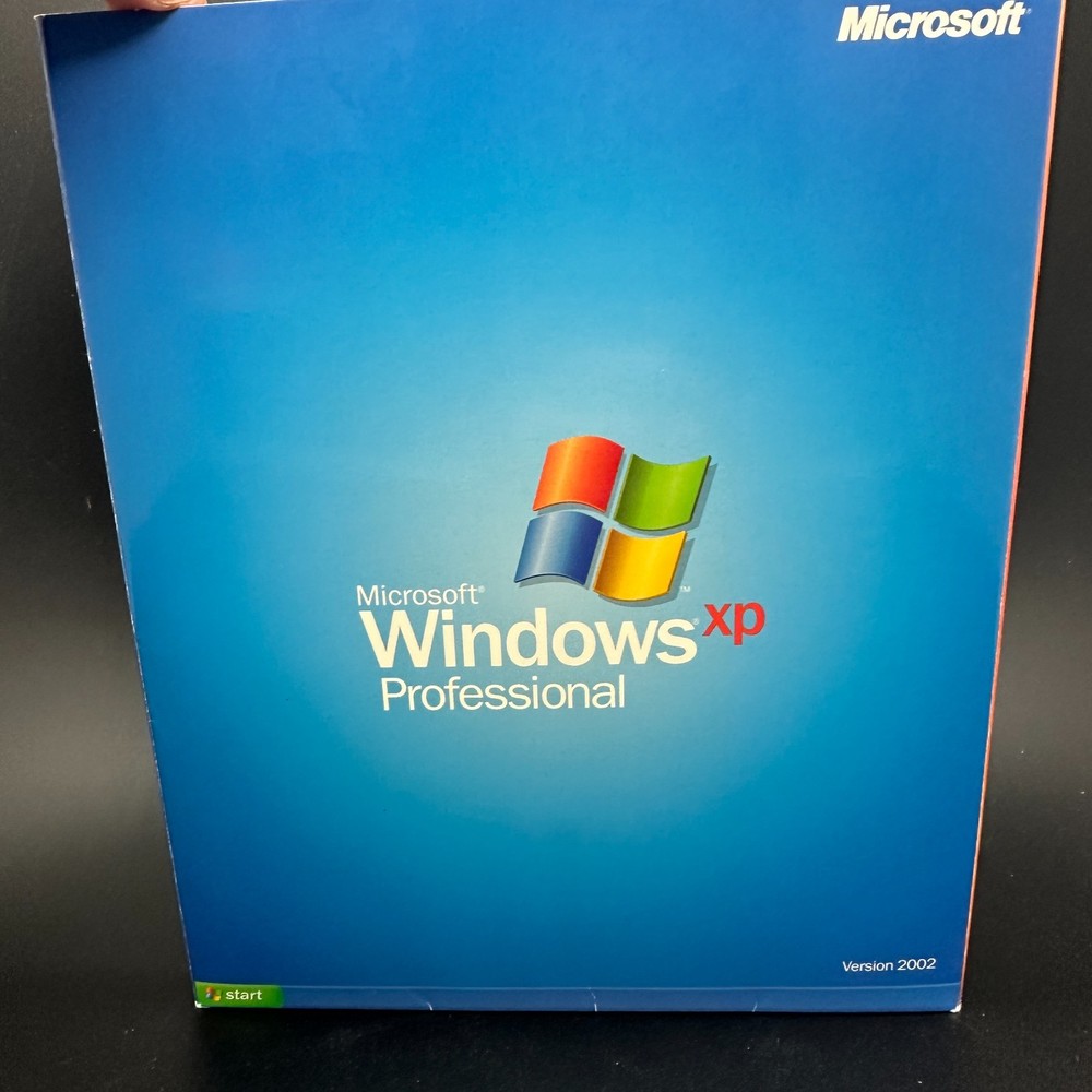 Microsoft Windows XP Professional Upgrade w/Product Key CD Version 2002
