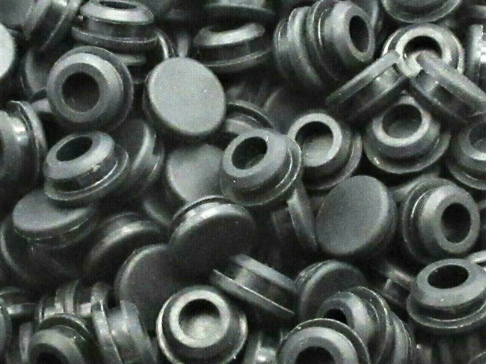 3/8” Solid Firewall Rubber Grommet Plug 5/8" OD Fits 1/8” Thick Panel