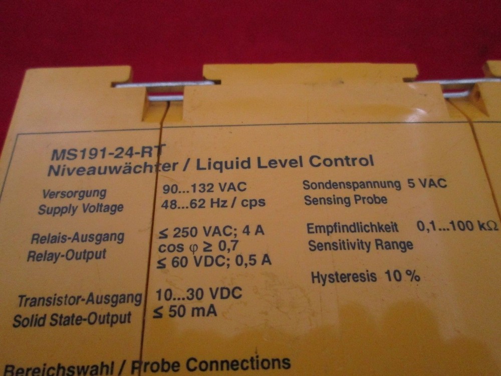 Turck MS191-24-RT Level Controller