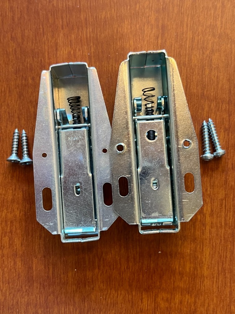 CABINET FLUSH FRONT DOOR PUSH CATCH CUPBOARD CABINET TOUCH LATCH - 2 AVAILABLE