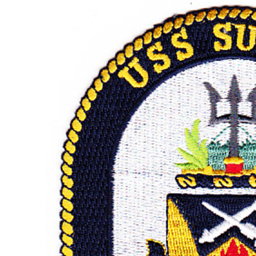USS Supply AOE 6 Fast Combat Support Ship Patch