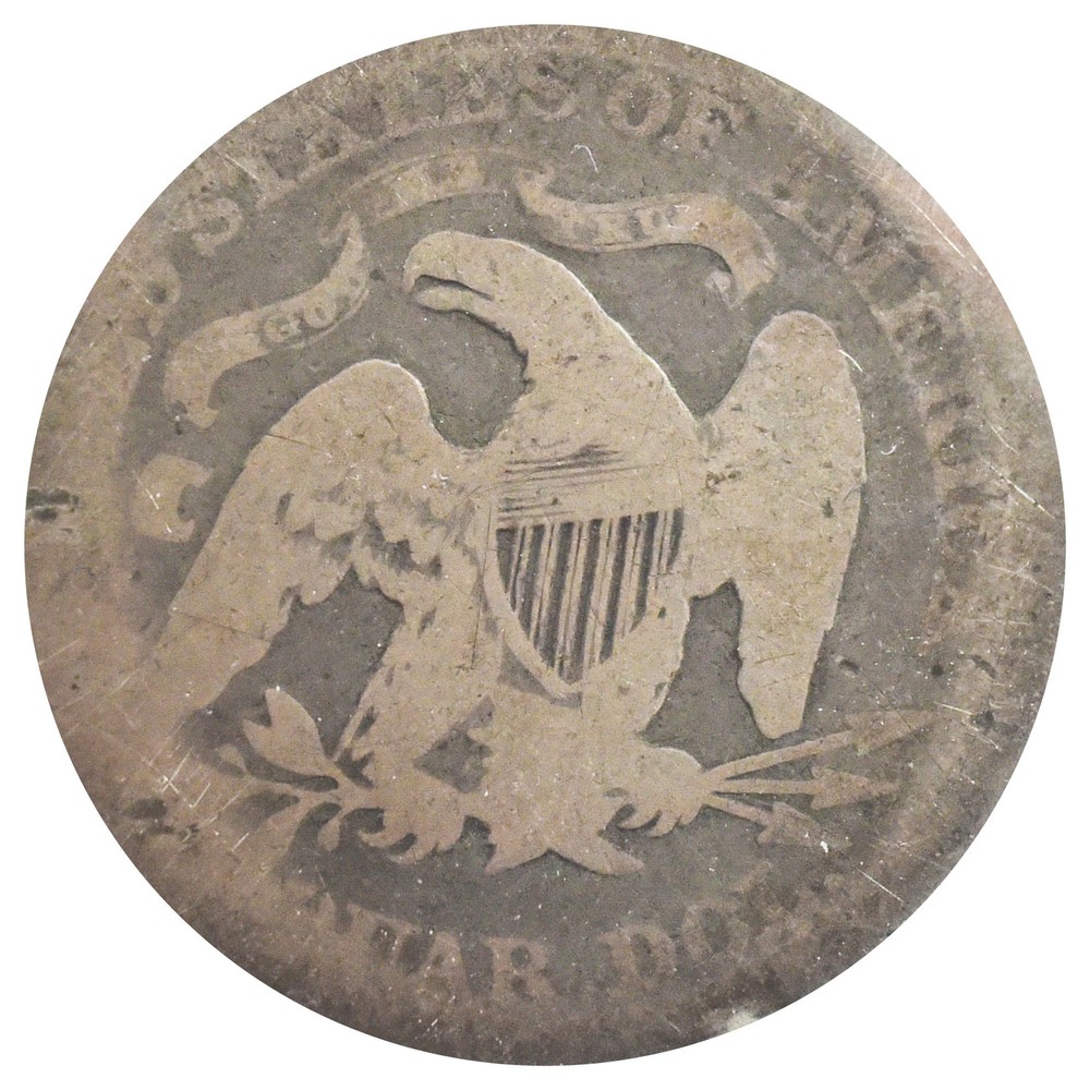 1875 Seated Liberty Quarter (AG)