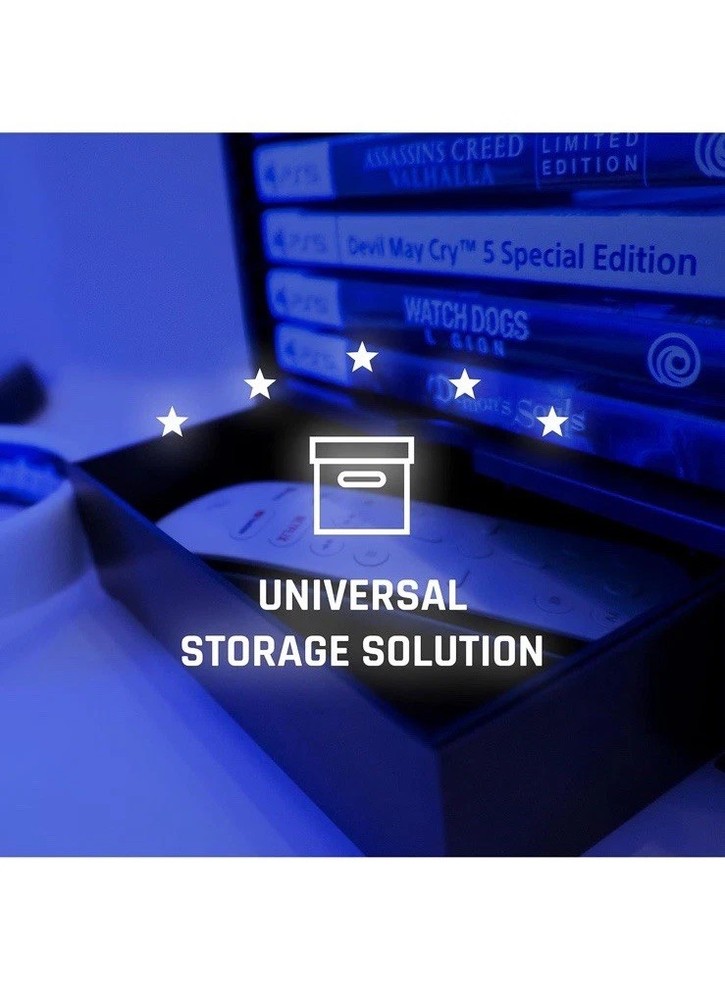 Snakebyte Games Tower 5 Universal Storage Solution PlayStation 5 Compatible