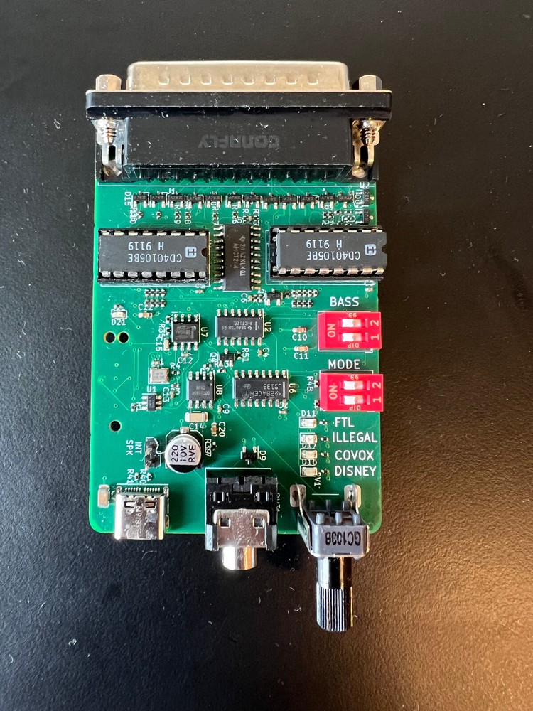 Covox Speech Thing / Disney Sound Source / FTL Sound Adapter