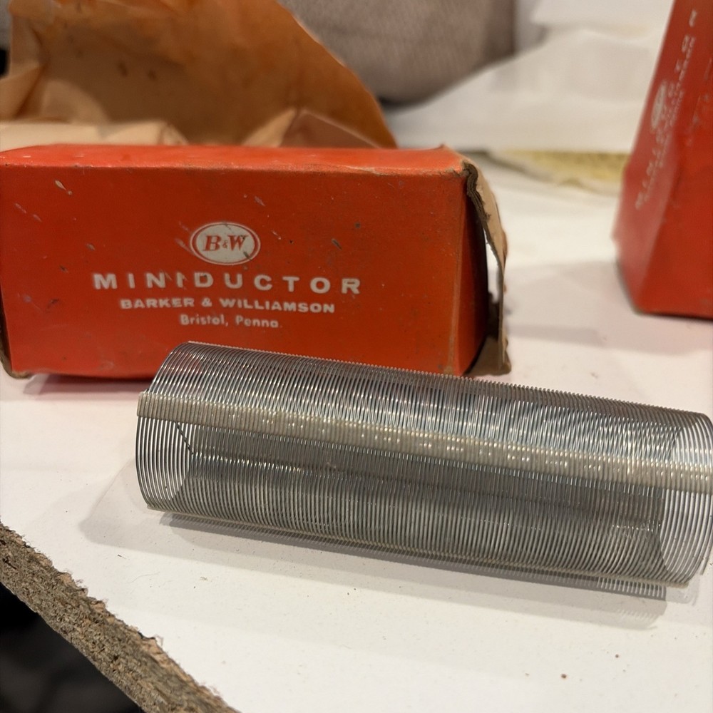 NOS 3020 B&W MINIDUCTOR COIL
