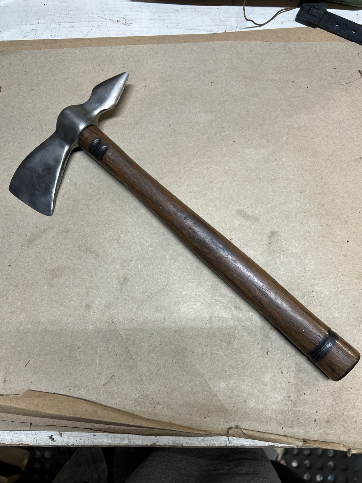 Vintage Native American Indian Style Tomahawk w/ Original Handle Used Nice