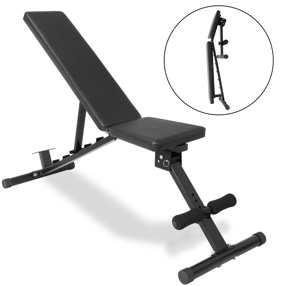 Adjustable Weight Bench Foldable Utility Strength Training Workout Bench 700LBs