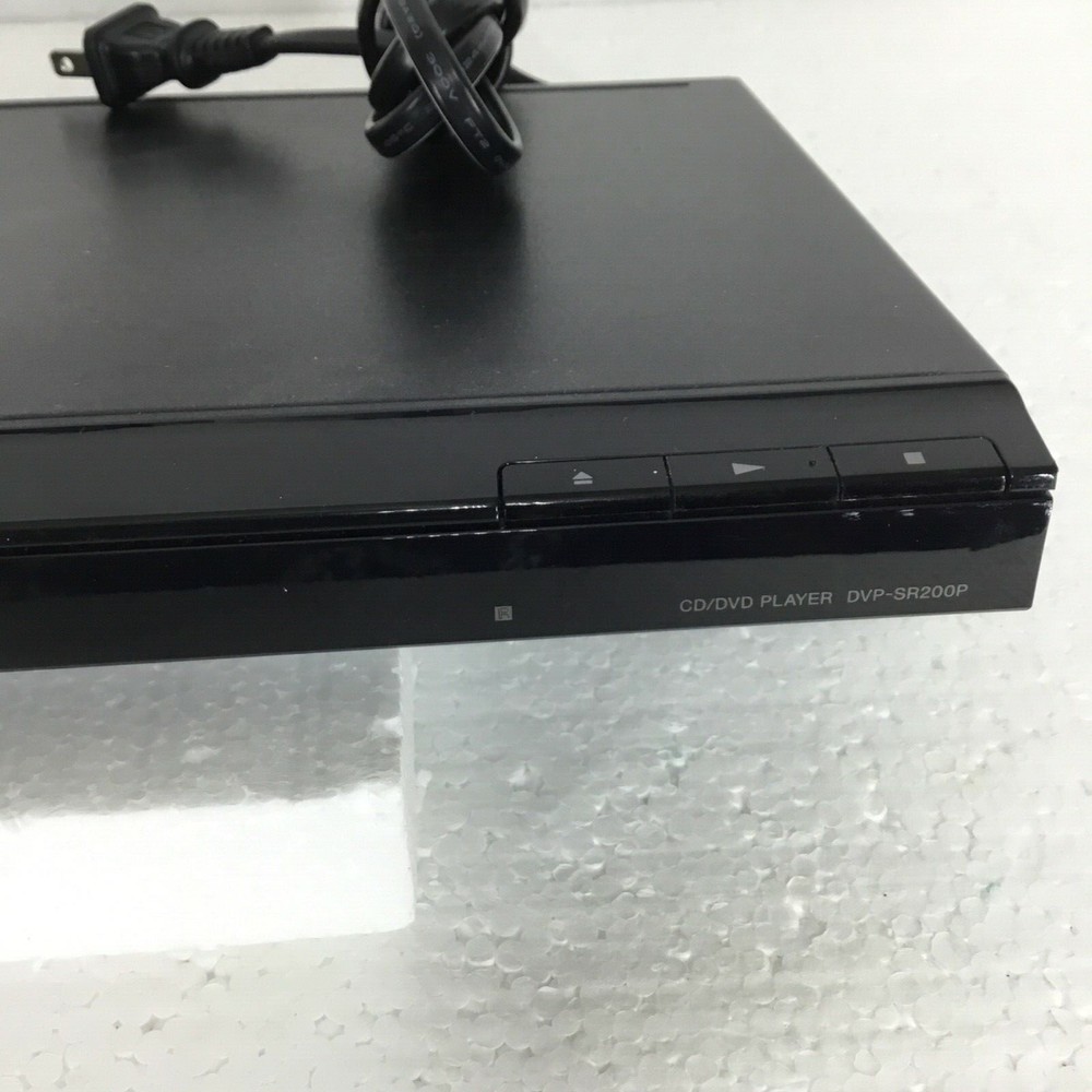 Sony DVP-SR200P Remote & Cables Included CD DVD Player