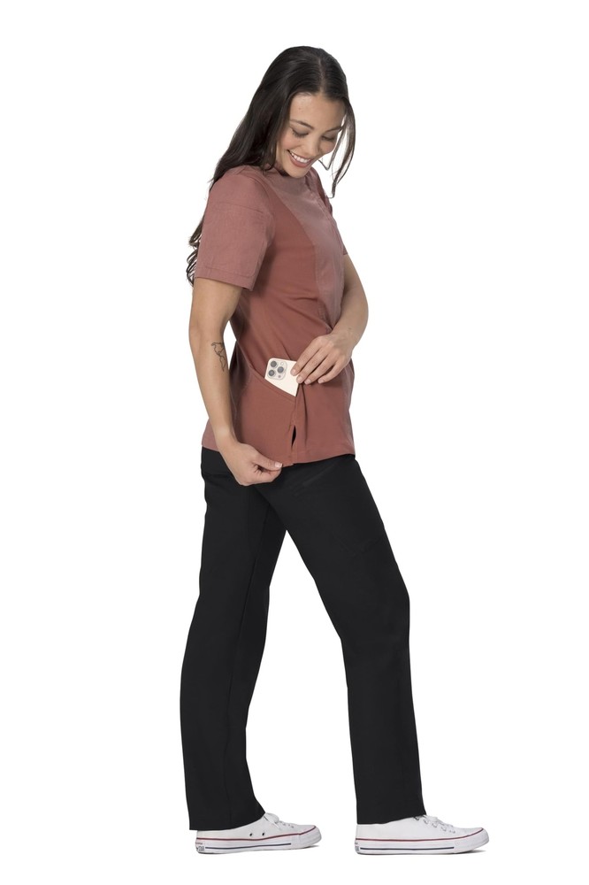 Chef Works Women's Springfield Chef Coat Medium Brick
