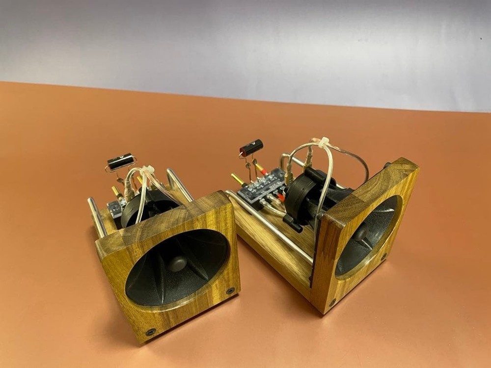 Horn-type super tweeter Tweeter Simple deadening solution