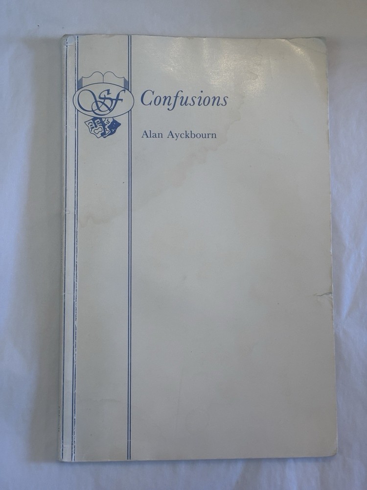CONFUSIONS Alan Ayckbourn - Samuel French 1977 Acting Edition SCRIPT