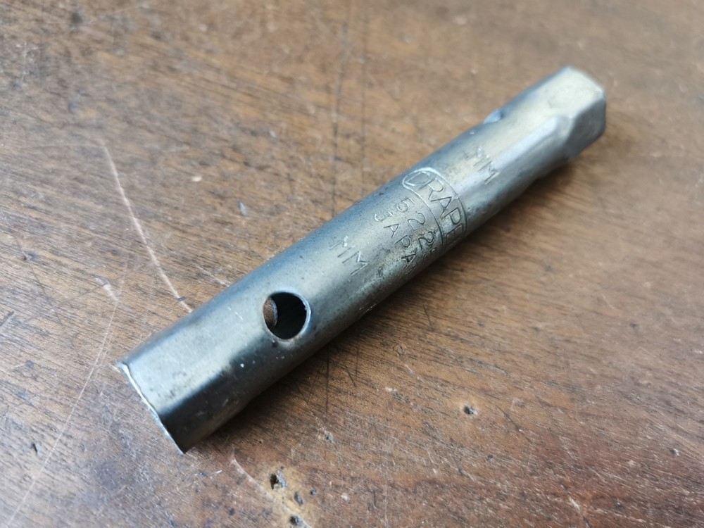Draper 5225 Box spanner 13mm X  12mm, 100mm long.
