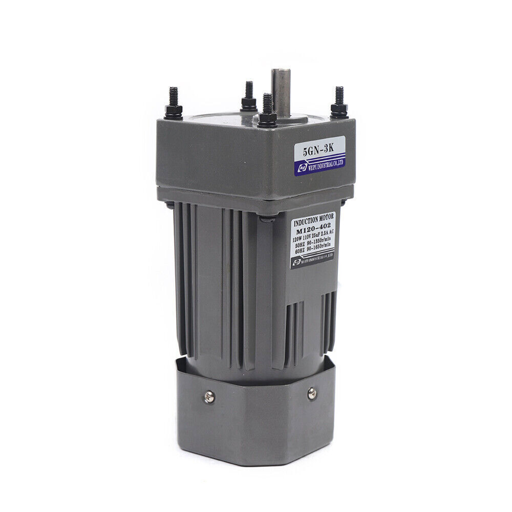 Gear Motor Electric Single Phase Motor &Variable Speed Controller 1:3 Reduction