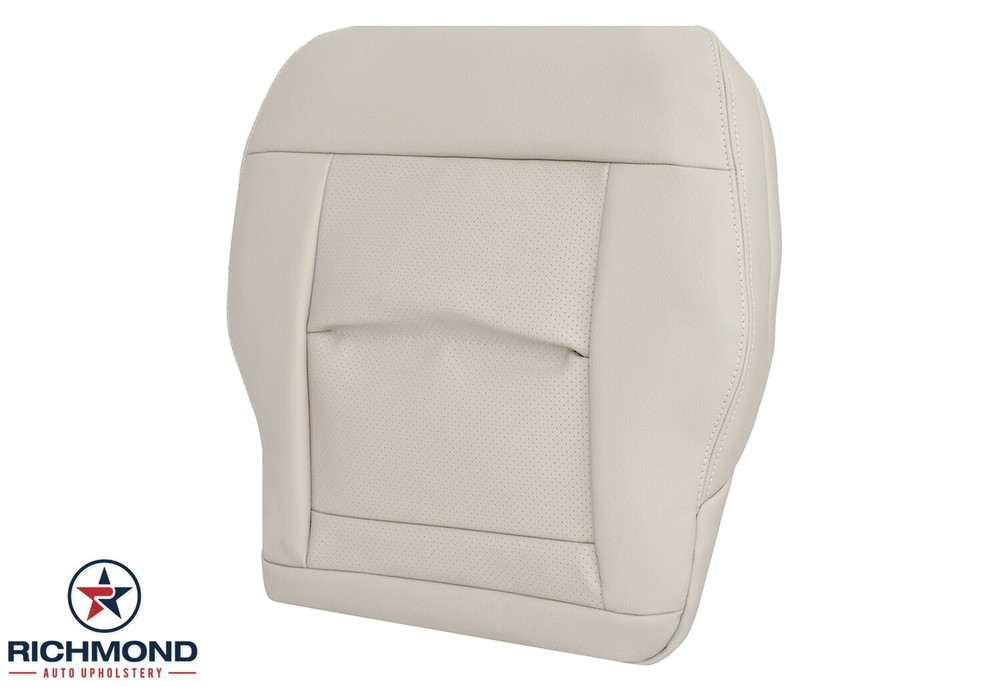 2015 2016 Benz E-Class - Driver Side Bottom Replacement Leather Seat Cover Tan