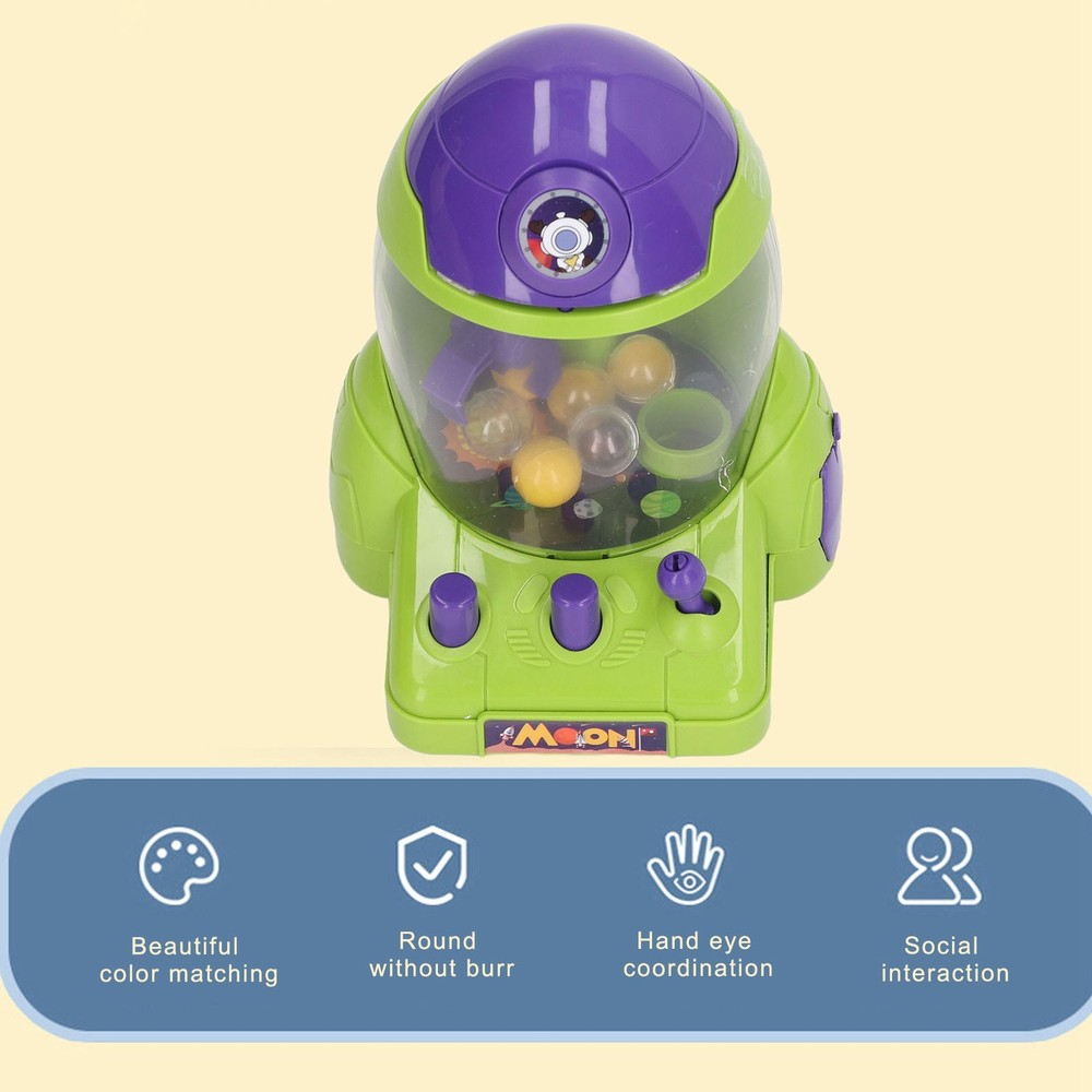 Mini Space Claw Machine Cute Portable Rocket For Kids Tabletop Game Popular