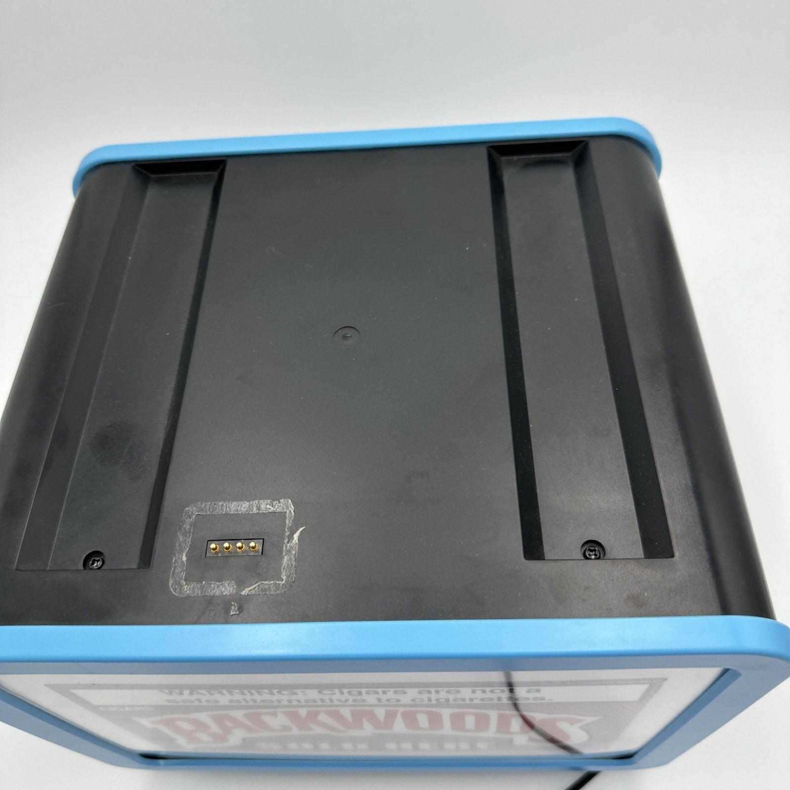 Backwoods Cigars Lighted Display Store Cube Tobacco Advertising